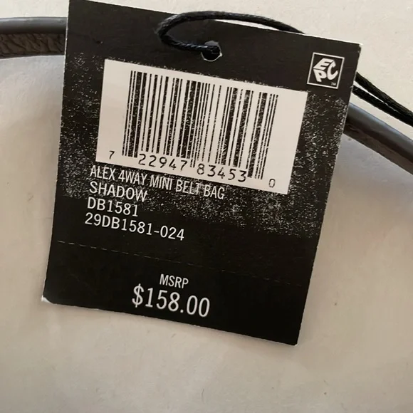 FRYE Alex 4WAY Shadow  Crossbody Mini Belt Bag, NWT - Picture 5 of 13